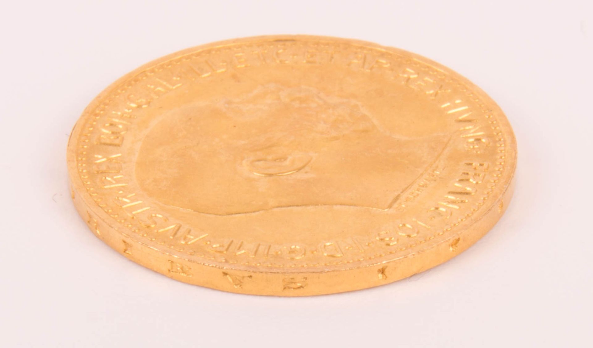 Gold coin 20 crowns, Emperor Franz Joseph I, Austria. - Image 3 of 3