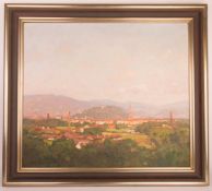 Wohl Franz Gruber-Gleichenberg, Blick auf Graz, Öl auf Leinwand, 19./20. Jhd.