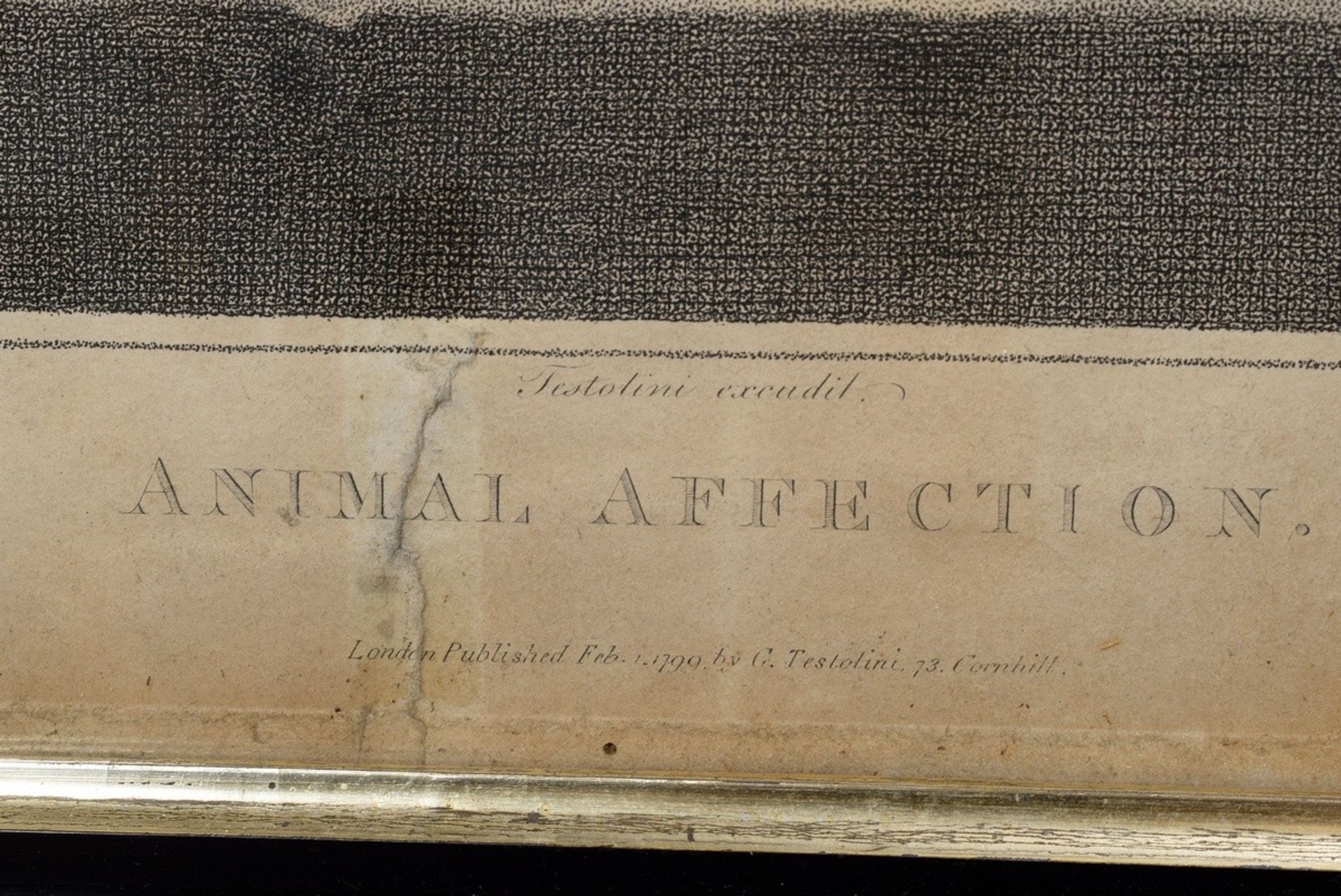 2 Miller, William (1796-1882) "Animal Affection" und "Innocent Recreation" 1799, Punktierstiche, ge - Bild 5 aus 10