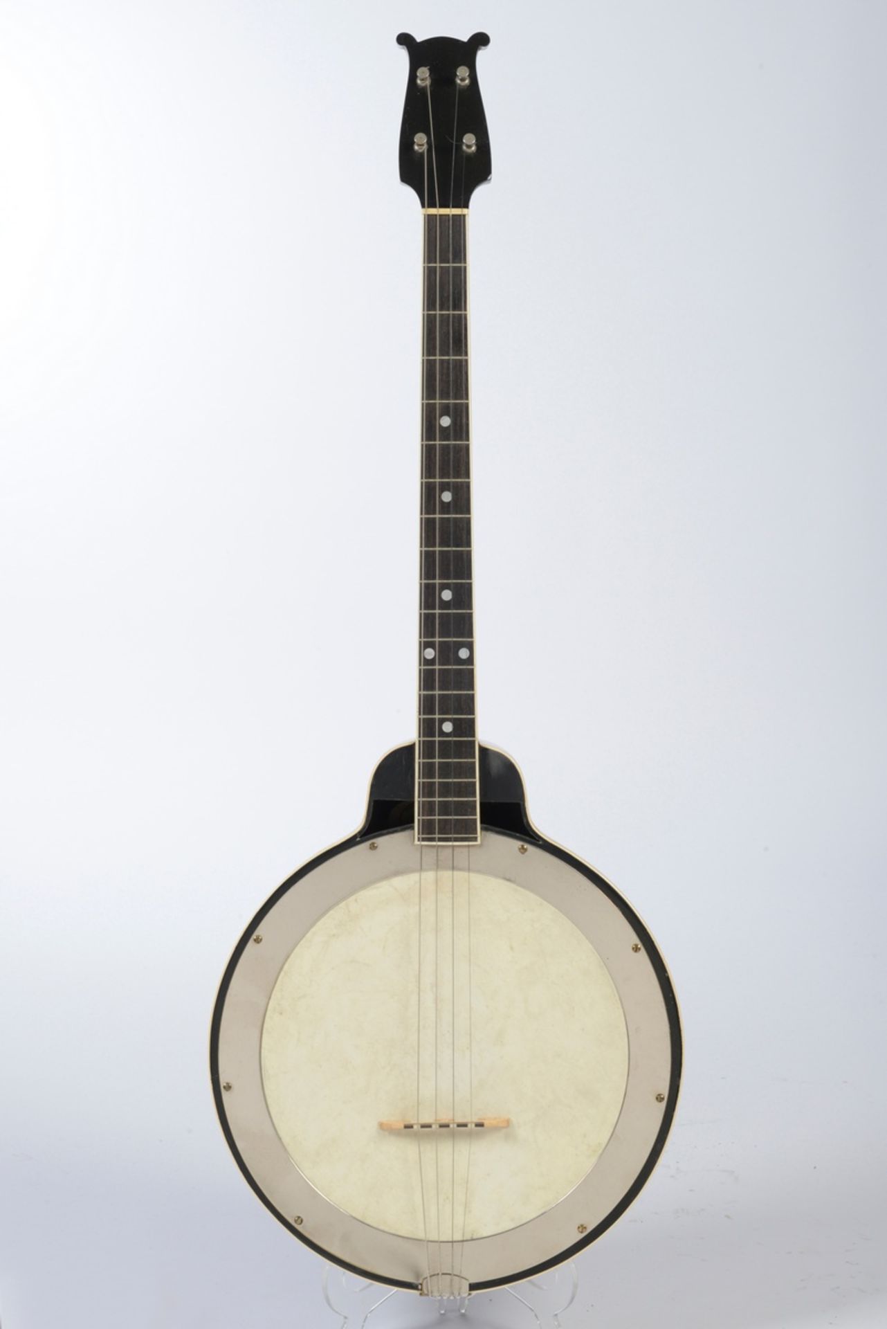 Tenor Banjo, A.J. Reger/Philadelphia Pennsylvania, direkte Stimmwirbel, 20 Bünde, Lyra-Kopf, zentra - Bild 2 aus 15