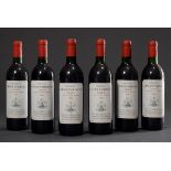 6 Flaschen 1988 Chateau la Tour Cordouan, Medoc, Bordeaux, Rotwein, 0,75l, enthält Sulfite