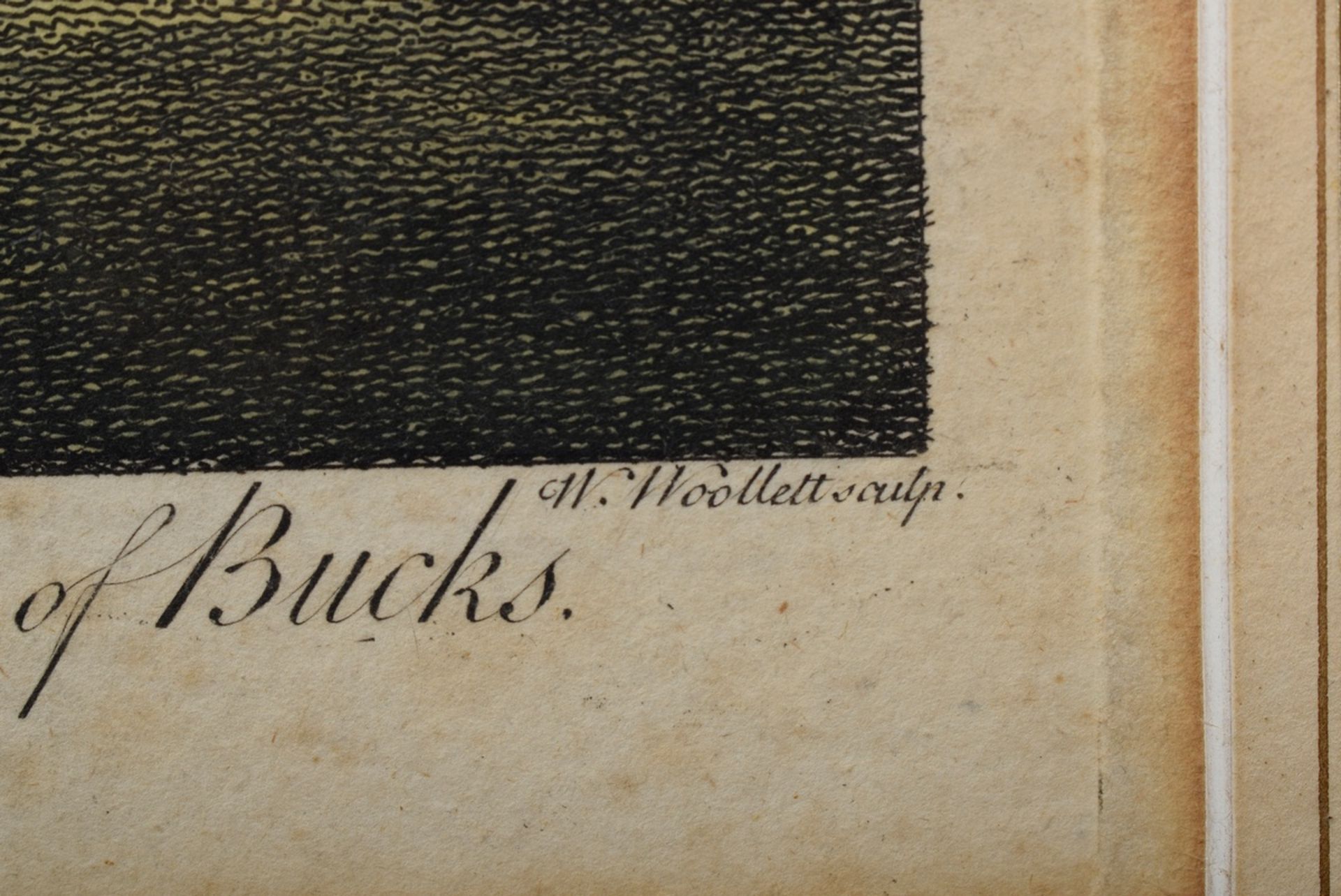 5 Diverse "Englische Gärten", 3x William Woollett (1735-1785), 1x Luke Sullivan (1705-1771), 1x Wil - Bild 8 aus 18