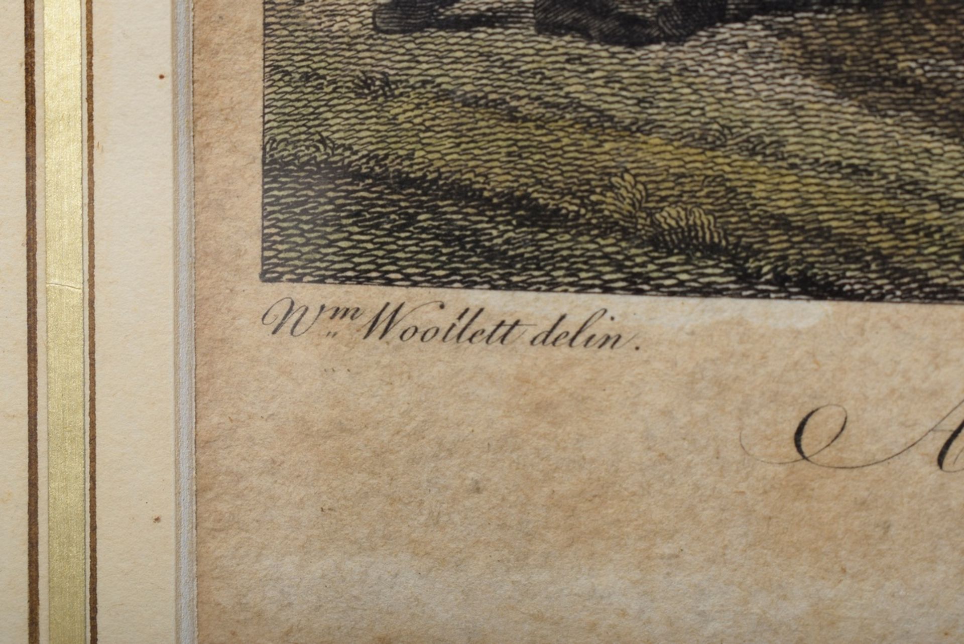 5 Diverse "Englische Gärten", 3x William Woollett (1735-1785), 1x Luke Sullivan (1705-1771), 1x Wil - Bild 3 aus 18