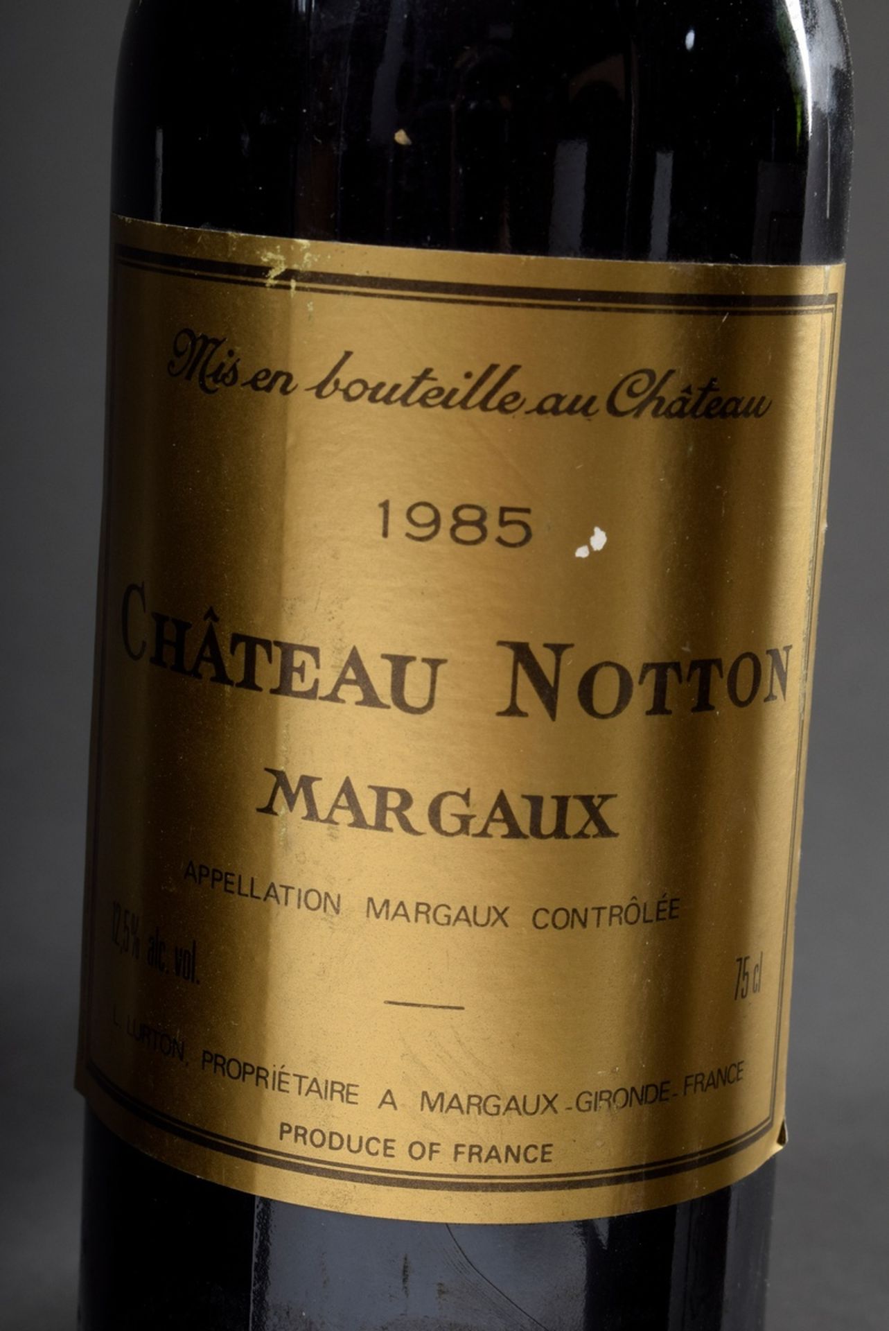 6 Bottles of various red wines Bordeaux: 1x 1989 Chateau Canon, Saint-Emilion, 1x 1985  Chateau Not - Image 7 of 10