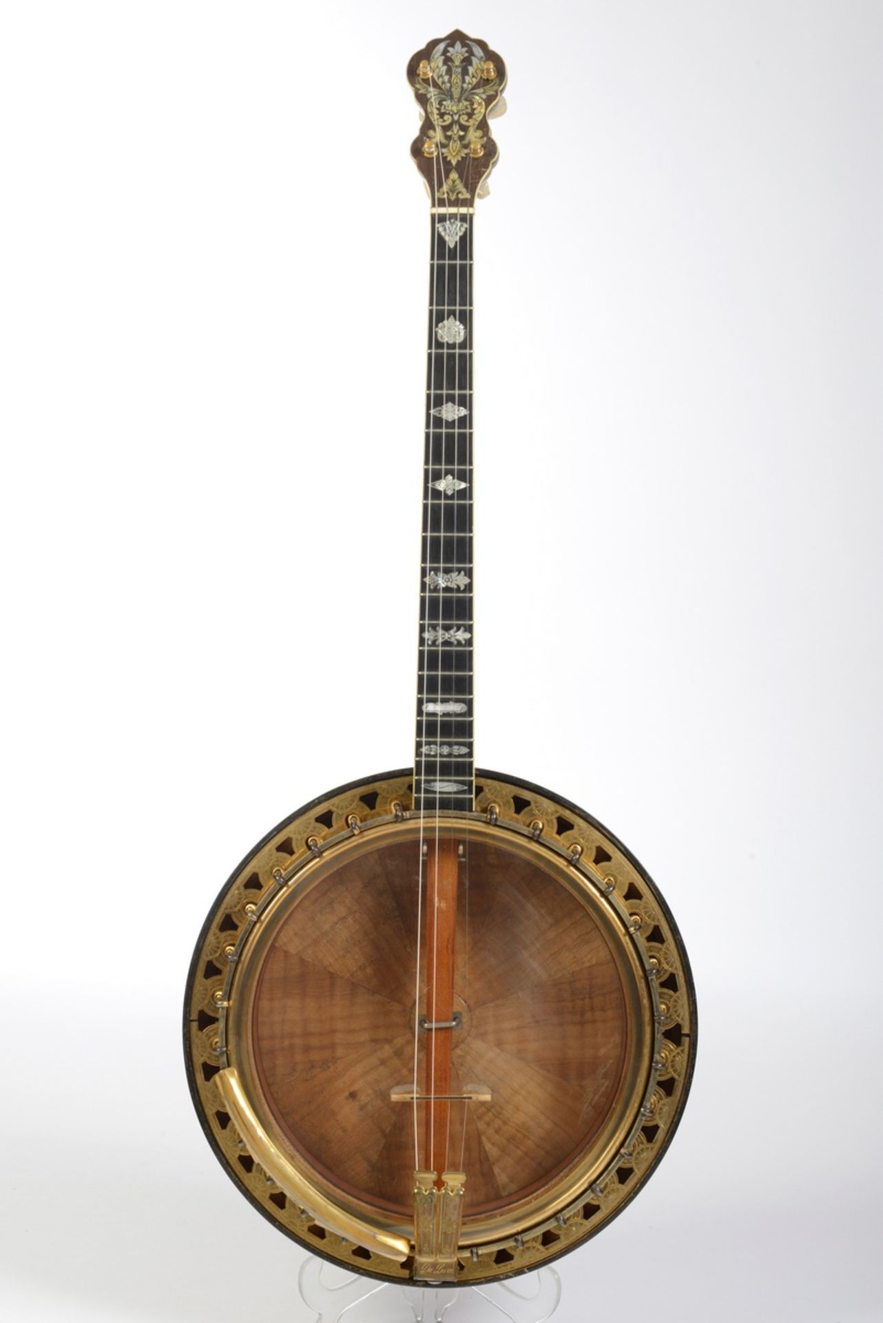 Tenor Banjo, The Vega Co./Boston Massachusetts, Modell Vegaphone Deluxe, Seriennummer 89847, vergol - Bild 2 aus 24
