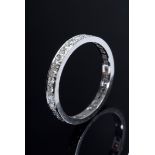 WG 750 Memoirering mit Brillanten (zus. ca. 1.02ct/VSI-SI/W), 2,9g, Gr. 62