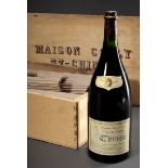 3 Magnum Flaschen Rotwein, 1982, "Clos de l´ Echo", Domain Rene Couly, Chinon, Bourgogne, into neck