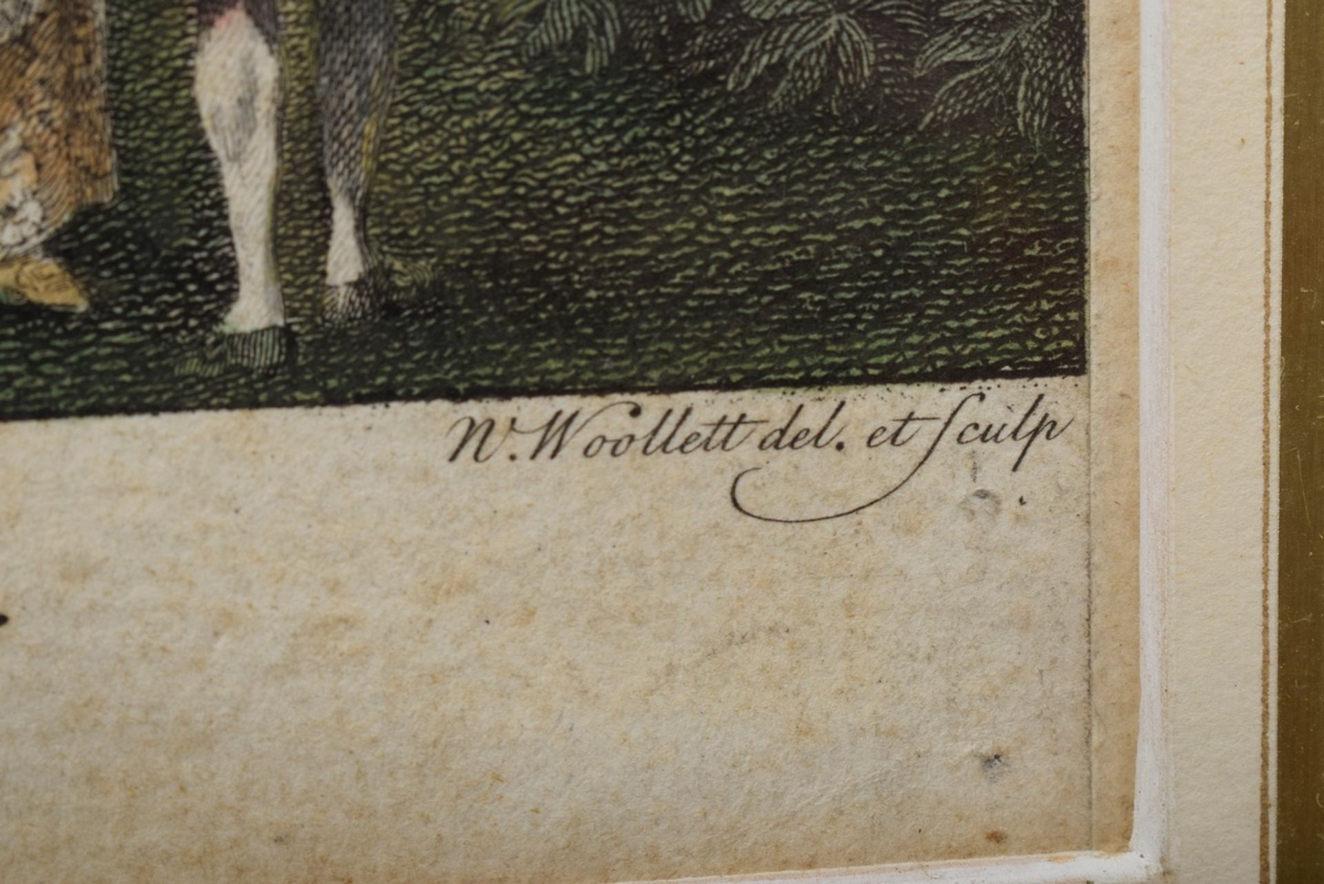 5 Diverse "Englische Gärten", 3x William Woollett (1735-1785), 1x Luke Sullivan (1705-1771), 1x Wil - Bild 11 aus 18