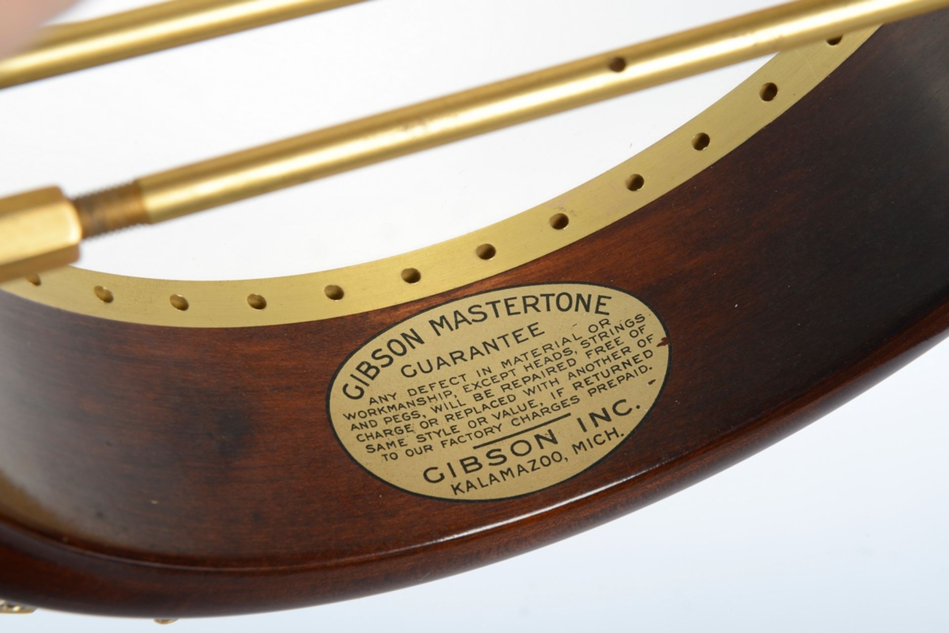 Tenor Banjo, Gibson Inc. Kalamazoo Michigan, Modell Granada Mastertone, USA 1928, Seriennummer 8971 - Bild 14 aus 20