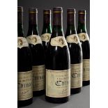 16 Flaschen 1985 Rotwein "Clos de l´Echo Chinon", Domain Renee Couly, Loire, top shoulder bis into