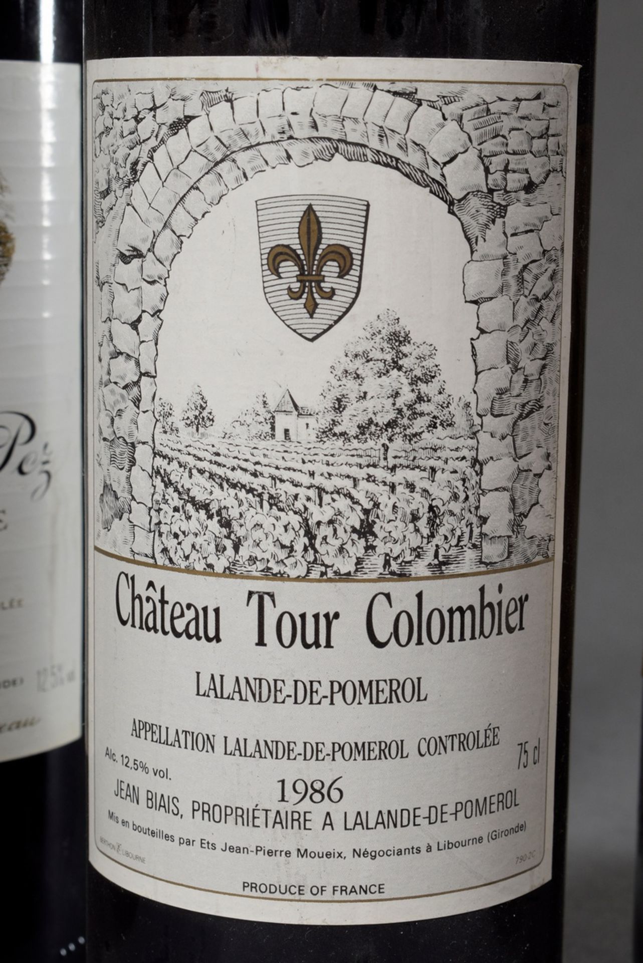 6 Bottles of various red wines Bordeaux: 1x 1989 Chateau Canon, Saint-Emilion, 1x 1985  Chateau Not - Image 5 of 10