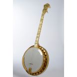 Tenor Banjo, Epiphone Banjo Company, House of Strathopoulo Inc./New York, Modell Recording Concert