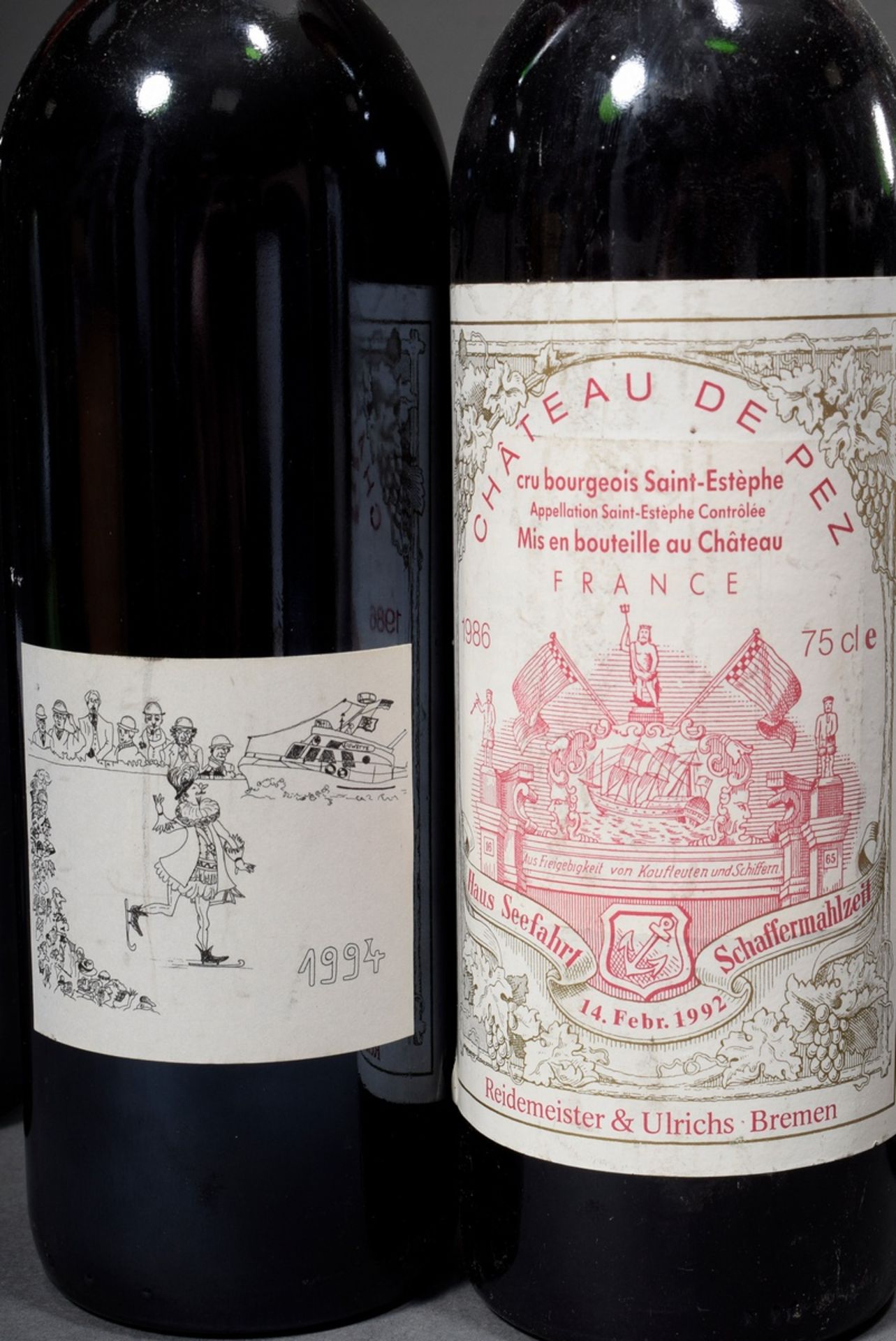 6 Bottles of various red wines Bordeaux: 1x 1989 Chateau Canon, Saint-Emilion, 1x 1985  Chateau Not - Image 8 of 10