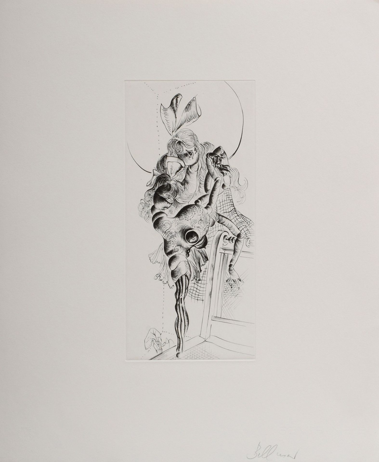 7 Bellmer, Hans (1902-1975) "Female", etchings, u. inscr., printer's proofs, PM 12x8,2-30,3x21,4cm, - Image 15 of 17