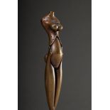 Wunderlich, Paul (1927-2010) "Eva" 1980, 379/1250, Bronze patiniert, monogr./num., H. 37cm, min. Kr