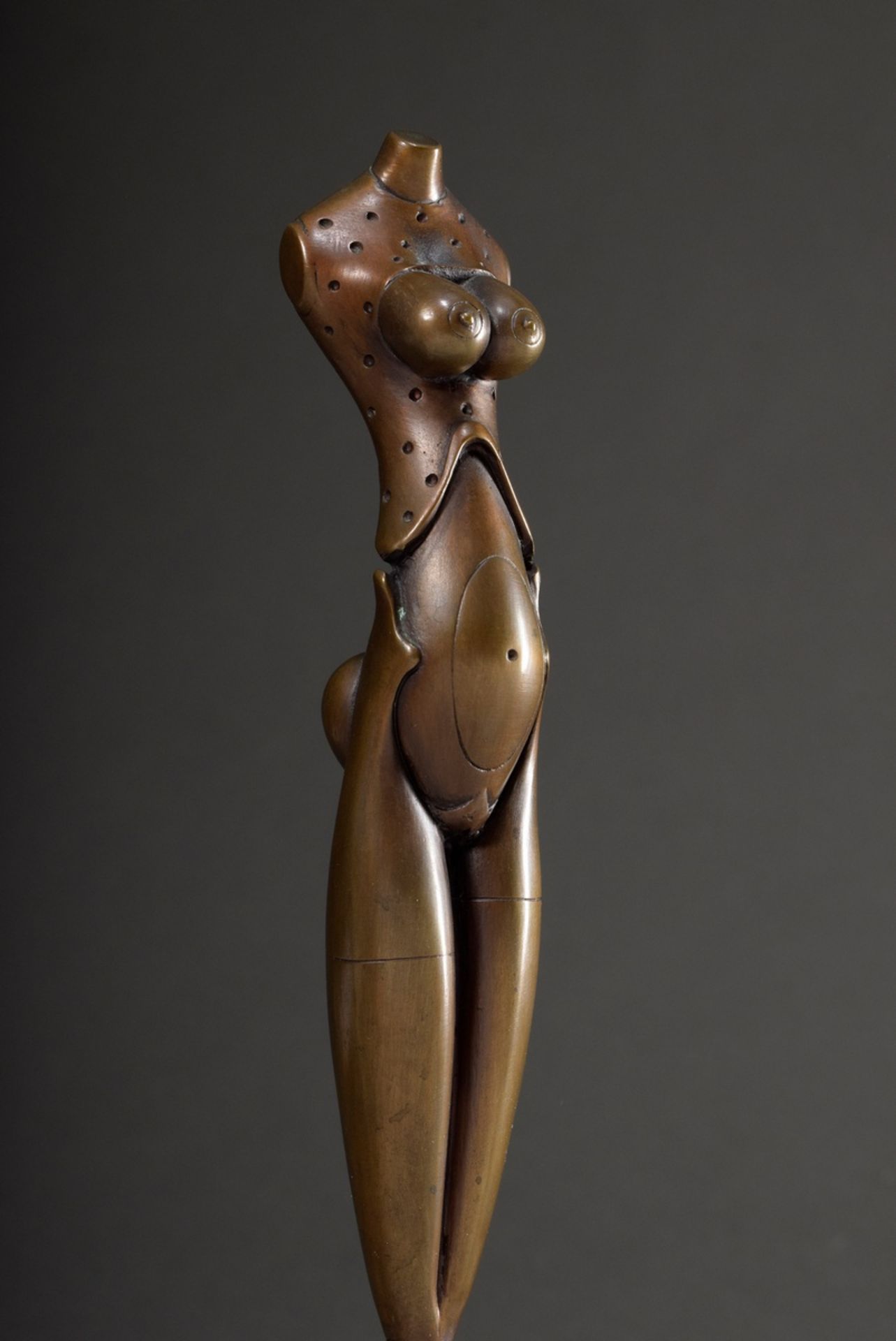 Wunderlich, Paul (1927-2010) "Eva" 1980, 379/1250, bronze patinated, monogr./num., h. 37cm, min. sc