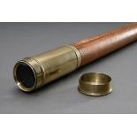Telescope by Troughton & Simms/London, dedication engraving by the British government to "Captain H