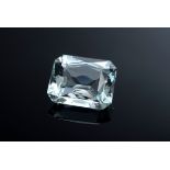 Ungefasster Aquamarin im Scherenschliff (7ct, 13,5x11x6,5mm)