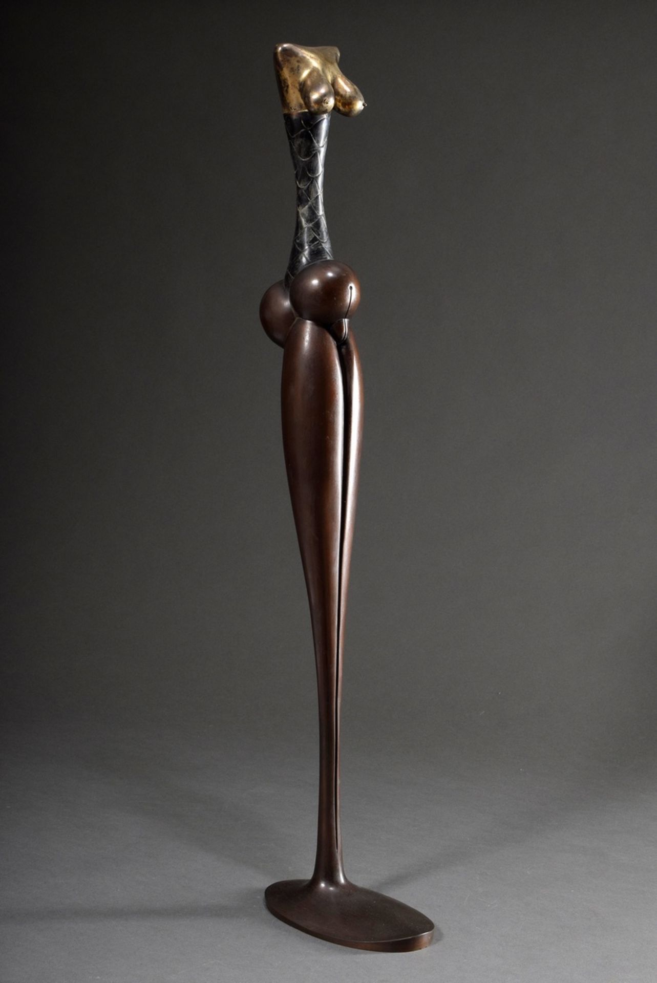 Wunderlich, Paul (1927-2010) "Palmenleib" 1980, 17/250, bronze patinated, sign./num., foundry stamp