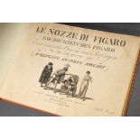 Klavierauszug "Le Nozze di Figaro. Die Hochzeit des Figaro. Eine comische Oper in vier Aufzügen in