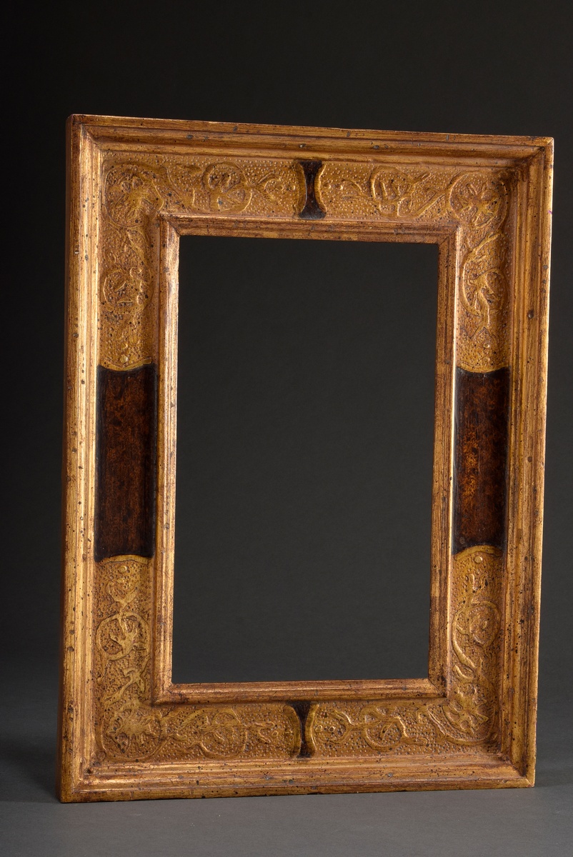 3 Various gilt frames in the old style with different vegetal and ornamental designs, FM 22,5x40,3/ - Image 8 of 10