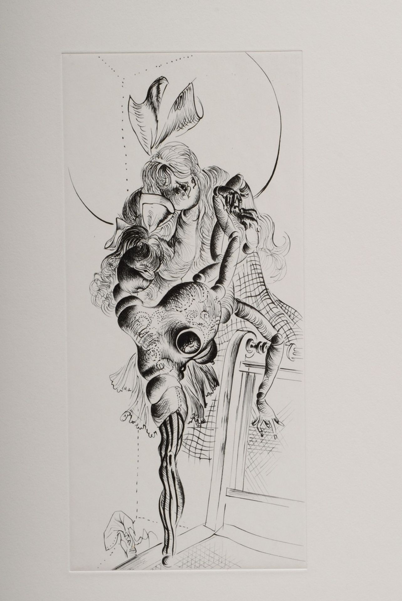 7 Bellmer, Hans (1902-1975) "Female", etchings, u. inscr., printer's proofs, PM 12x8,2-30,3x21,4cm, - Image 8 of 17