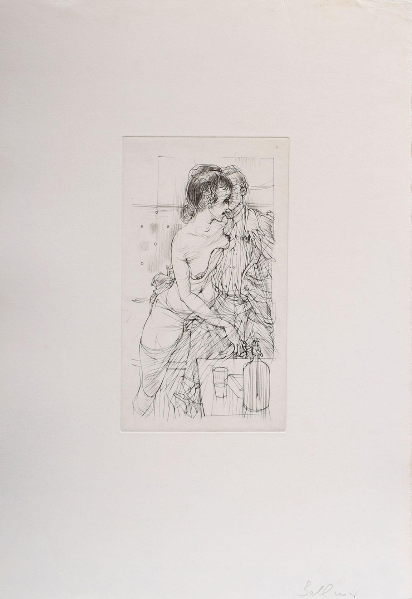 7 Bellmer, Hans (1902-1975) "Female", etchings, u. inscr., printer's proofs, PM 12x8,2-30,3x21,4cm, - Image 13 of 17
