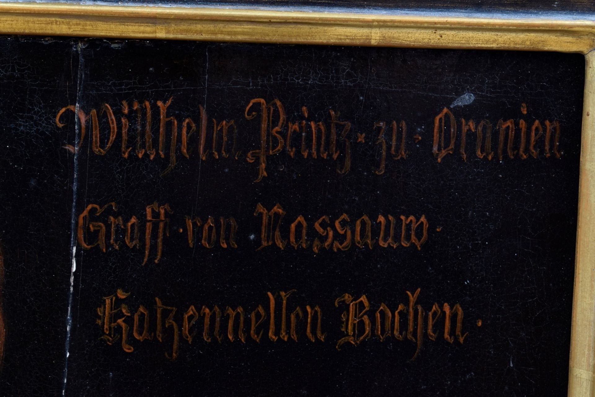 Unbekannter Kopist des 17./18.Jh. nach Anthonis Mor (1517-1576) "Willhelm Prinz zu Oranien Graff vo - Bild 4 aus 11