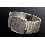 WG 750 Chopard Herrenarmbanduhr, Automatik, viereckiges Zifferblatt (3x3cm) mit Stundenindizes, Nr