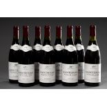 8 Flaschen 1996 La Comme Santenay, Domaine Louis Lequin , Premier Cru, Burgund, Rotwein, 0,75l, ent