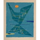Singier, Gustave (1909-1984) „Mer-Espace-Reflet“ 1957, Farblithographie, 133/200, u. sign./dat./num