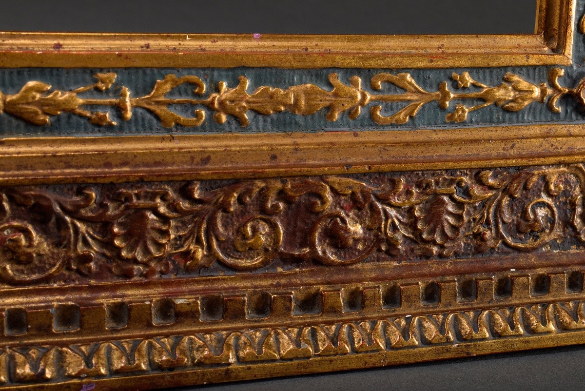 3 Various gilt frames in the old style with different vegetal and ornamental designs, FM 22,5x40,3/ - Image 5 of 10