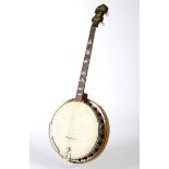 Tenor Banjo, Paramount, William L. Lange, New York, Modell Leader, USA 1929, Seriennummer 13359, ve