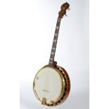 Tenor Banjo, Paramount William L. Lange, New York, Modell Artcraft, USA 1928, Seriennummer 11866, v