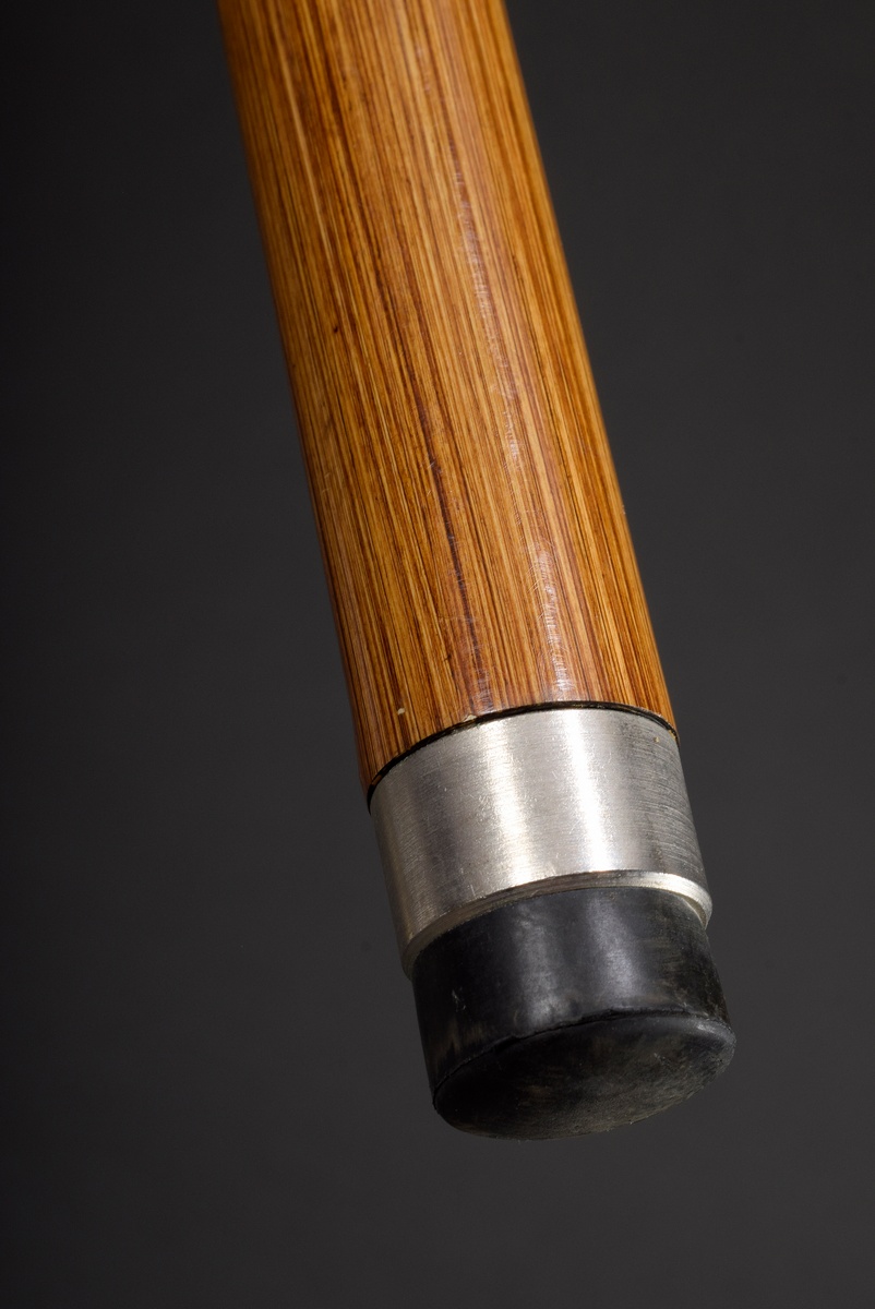 Modern functional stick with integrated umbrella, l. 90cm, small defects - Image 6 of 6