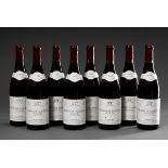 8 Flaschen 1996 Domaine Louis Lequin Corton Les Languettes Grand Cru, Cote de Beaune , Rotwein, 0,7