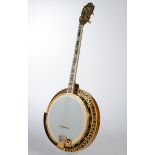 Tenor Banjo, Weymann & Son, Philadelphia Pennsylvania, Modell Style No.7, USA 1928, Seriennummer 44