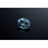 Ungefasster Aquamarin (ca. 1.5ct/8,1x6,2x4,1mm)