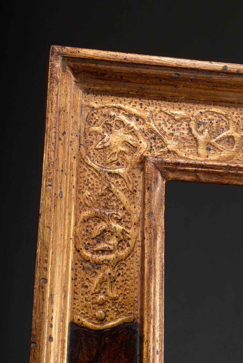 3 Various gilt frames in the old style with different vegetal and ornamental designs, FM 22,5x40,3/ - Image 9 of 10