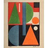 Herbin, Auguste (1882-1960) „Oui“ 1951, Farbserigraphie, u. i.d. Platte sign./dat./betit., verso be