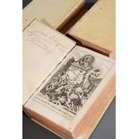 3 Bände Barclay, John (1582-1621) "Argenis" 1664, "Archombrotus et Theopompus sive Argenidis" 1669,