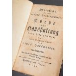 Band Morgenstern-Schulze, Johanna Catherine (1748-1796) „Unterricht für ein junges Frauenzimmer das