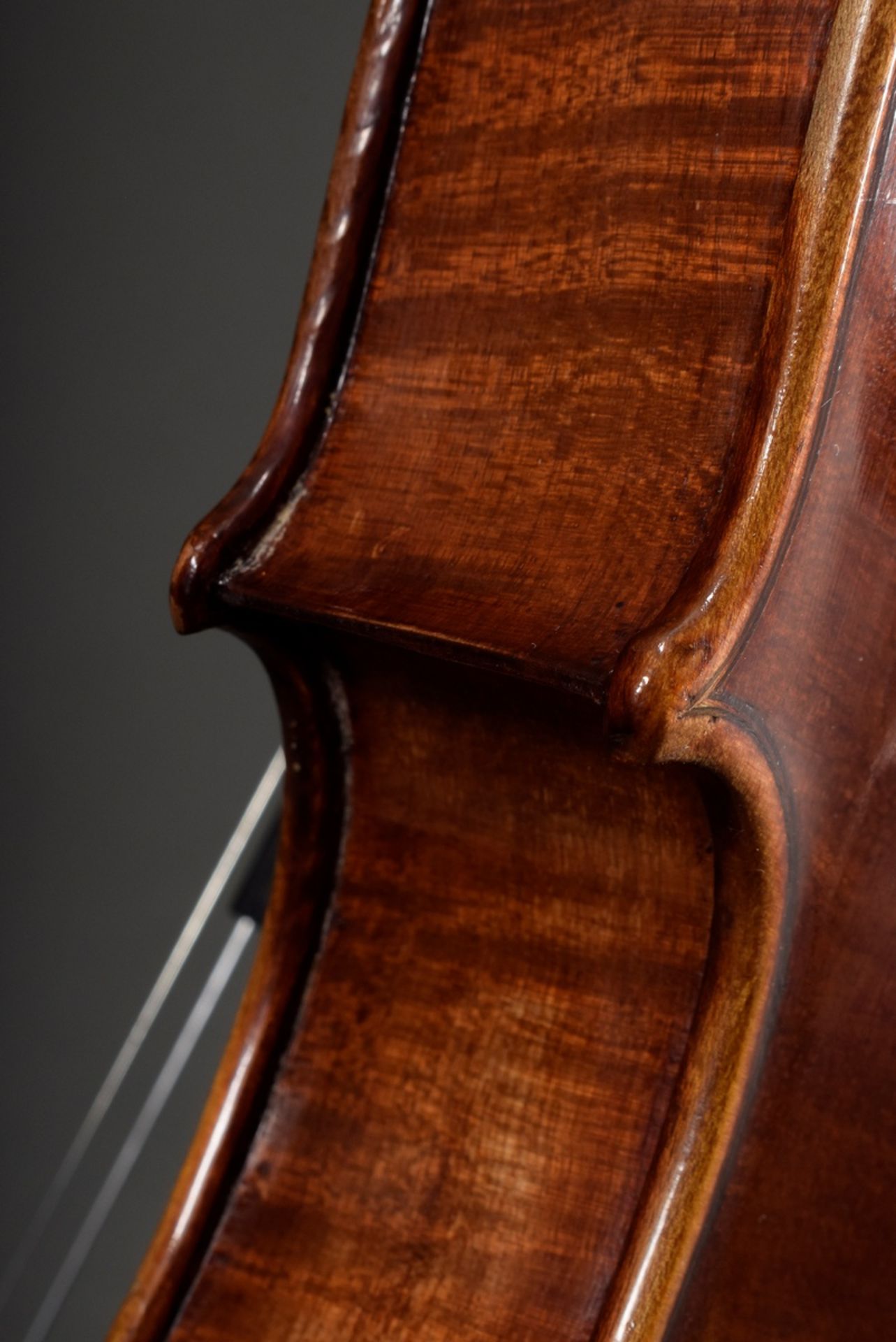 Violin, probably Heinrich Moritz Schuster, Markneukirchen 1st half of the 20th century, with case ( - Image 17 of 19