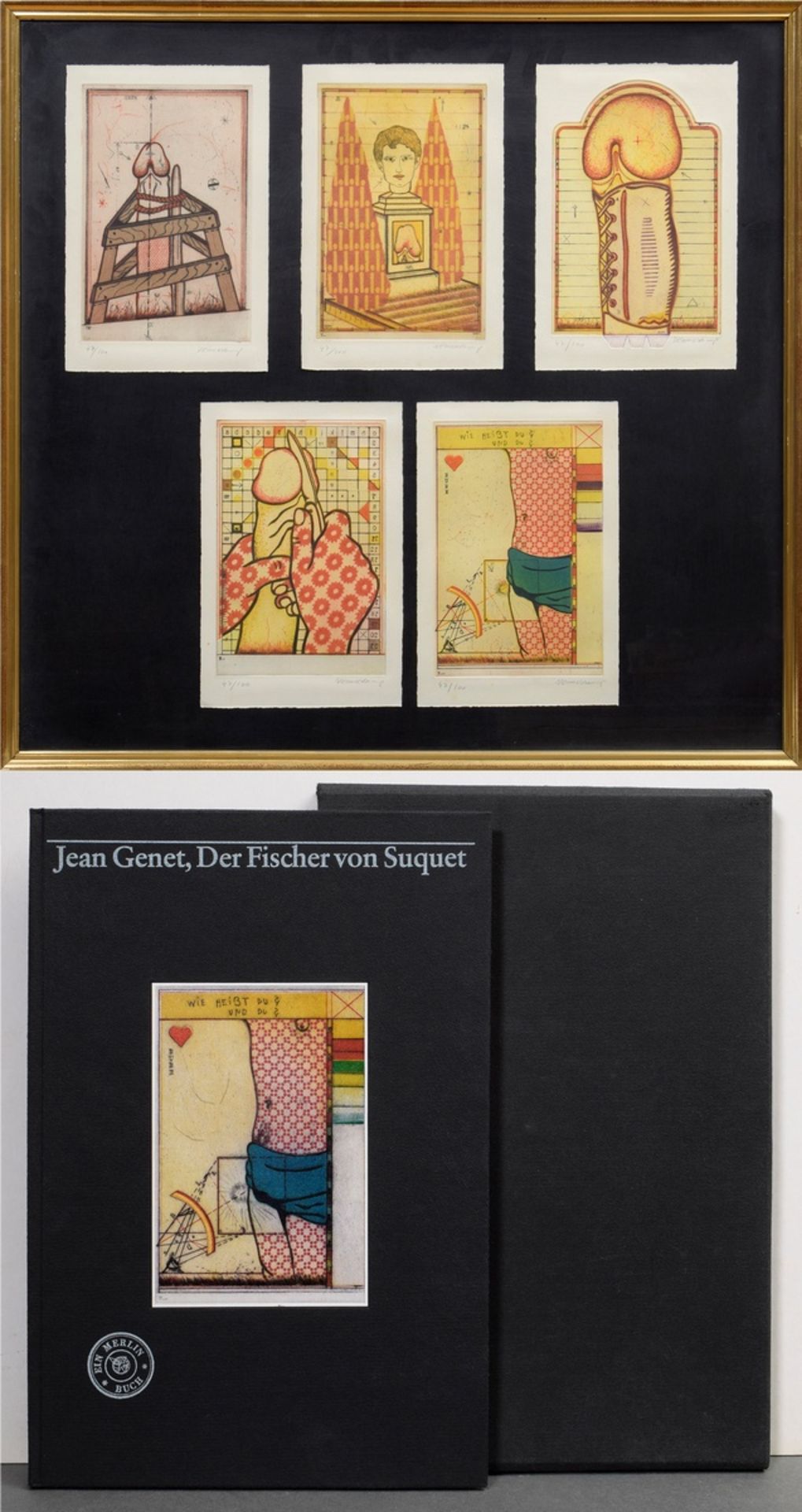 Genet, Jean (1910-1986) "The Fisherman of Suquet", no. 47, 1st edition 1970, Merlin Verlag/Hbg., in