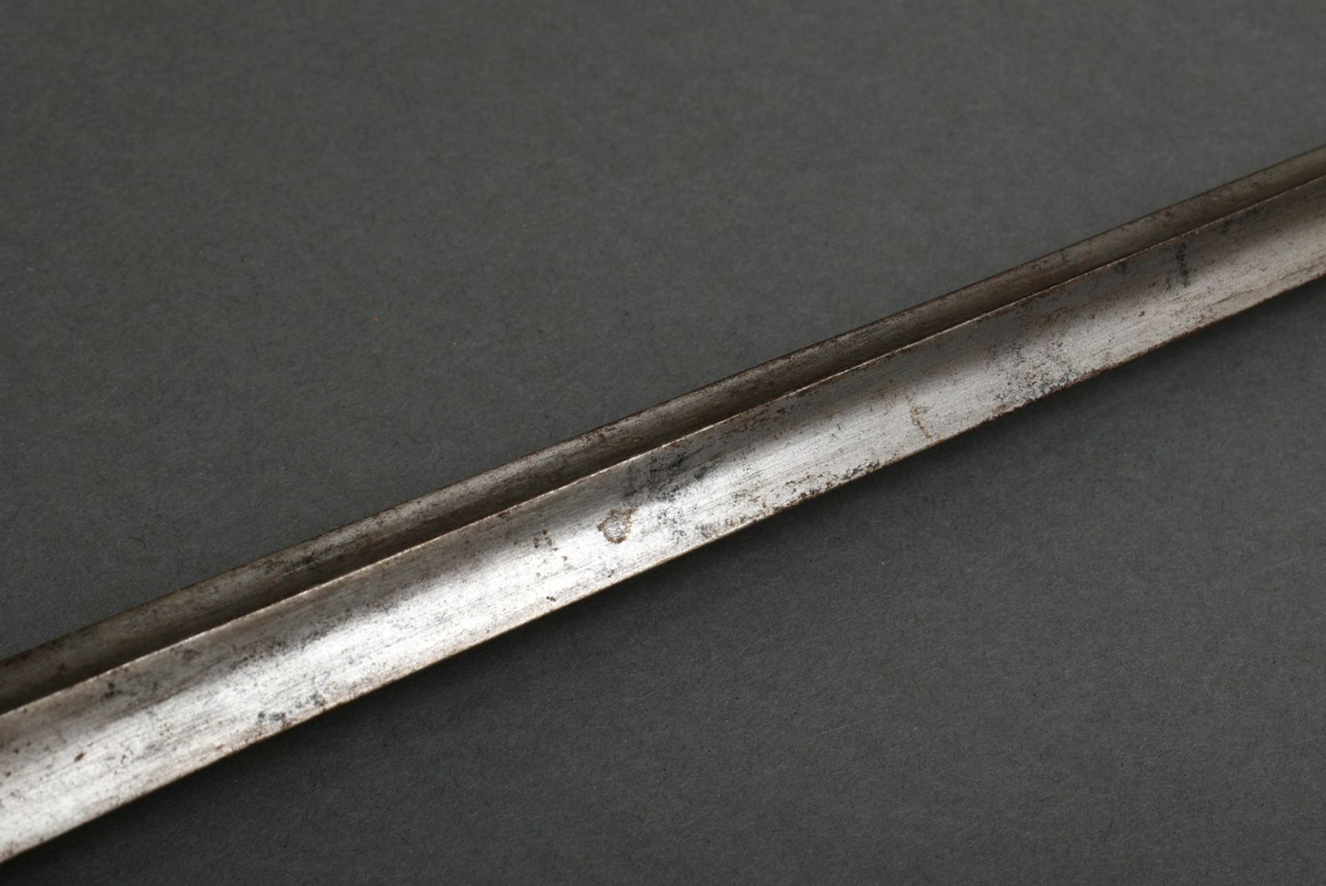 French sword for grenadier officers with a three-edged blade by "Coulaux Freret á Klingenthal" and  - Image 6 of 6