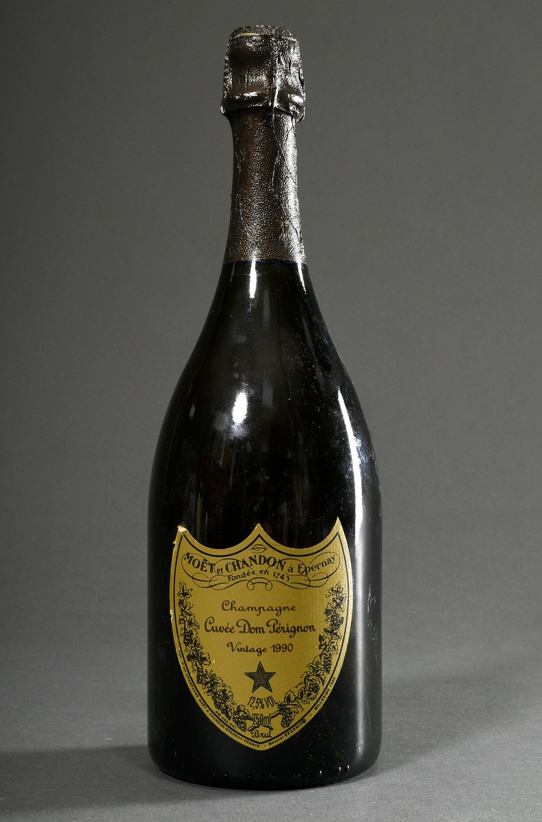 Bottle 1990 Champagne "Moet et Chandon Champagne, Cuvée Dom Perignon Vintage", Epernay, 0,75l