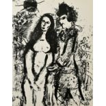 CHAGALL "Der verliebte Clown