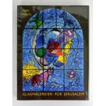 CHAGALL "Glasmalerei für Jerusalem"