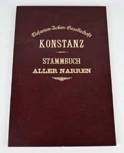 KONSTANZ  "Stammbuch aller Narren"