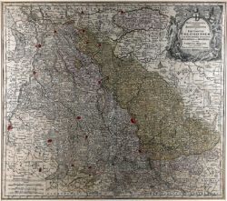 KÖLN "Mappa Geographica, continens Archiepiscopatum et Electoratum Coloniensem"